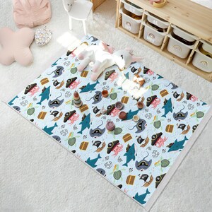 Sea World Rug Boys Bedroom Decor Octopus Nursery Rug