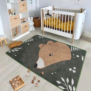 Wollteppich für Kinderzimmer-Kinderzimmer-Teppich-Kinderzimmer-Teppich-Spielzimmer-Teppich