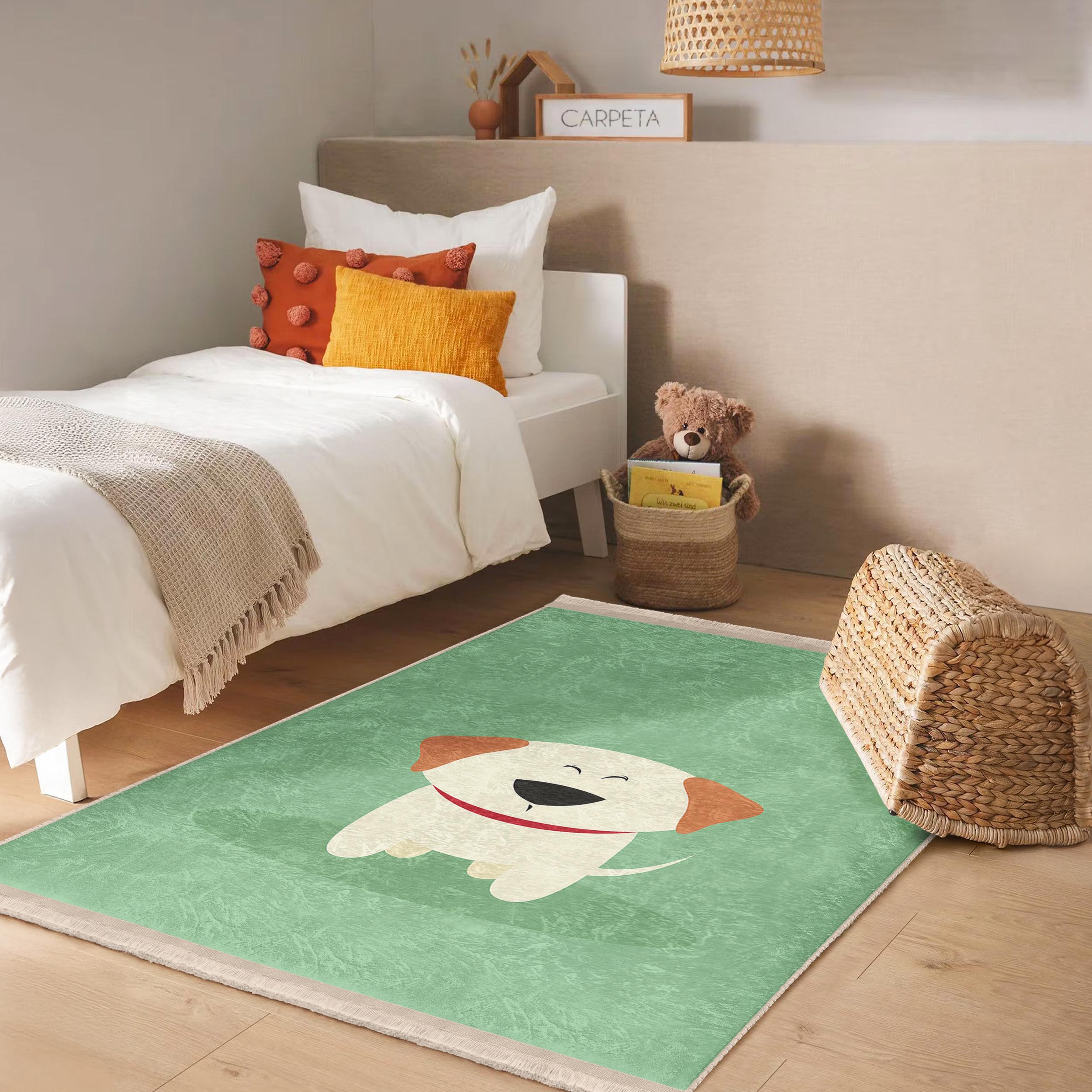 Animal Playmat - Kids Anti Slip Mat - Cute Puppy Play Rug Gifts