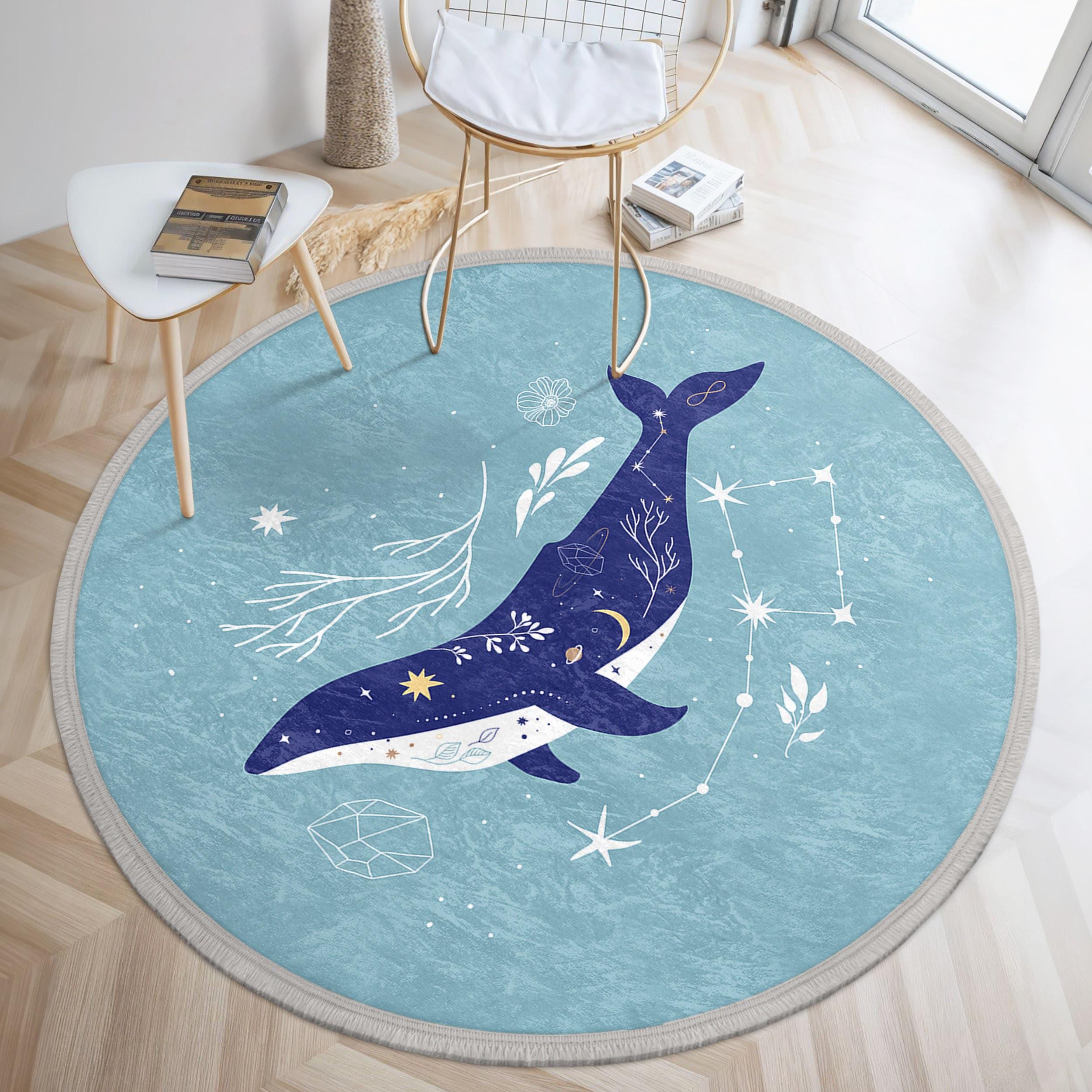 Whale Area Rug - Etsy Singapore