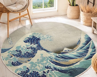 ラグ WIND AND SEA SEA (ROUND) MAT / BLACK WIND AND SEA SEA (ROUND) MAT / BLACK 【公式通販】