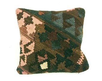 Maimana Kilim Throw Pillow. Cushion