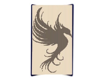 Patrón de plegado de libro Phoenix