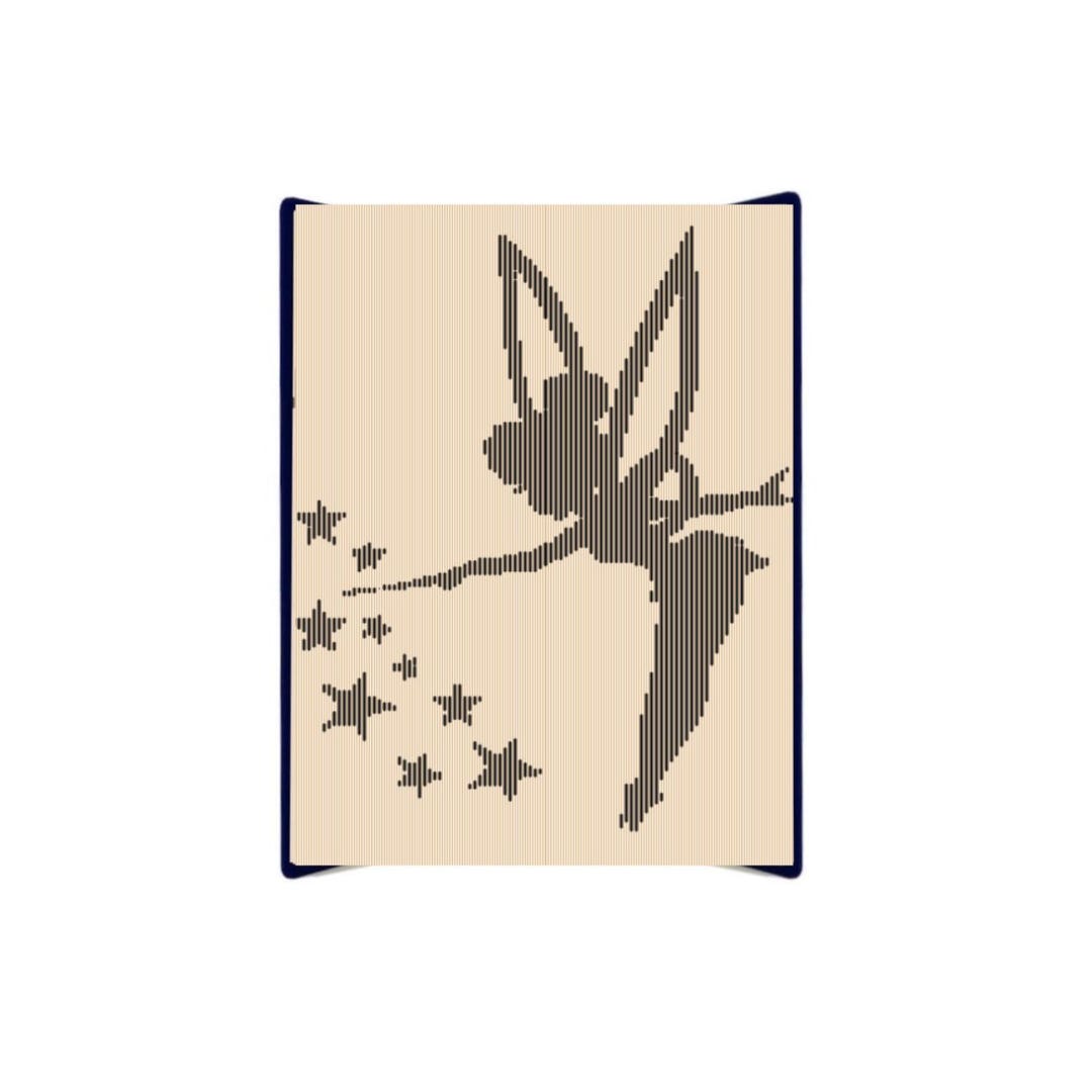 Tinkerbell Cut and Fold Book Pattern - Etsy