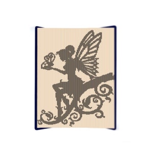 Fairy Cut and Fold Book Pattern