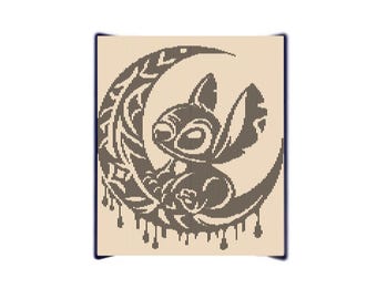 Patrón de libro para cortar y doblar Moon Mischief