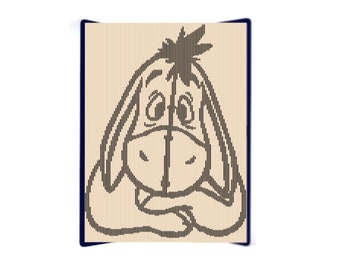Eeyore Cut and Fold Book Pattern