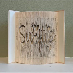 Swiftie Cut and Fold Book Pattern