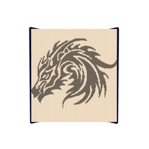 Dragon Head Book Folding Pattern
