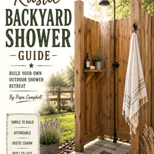 Build Your Own Backyard Shower