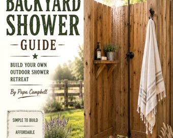 Build Your Own Backyard Shower