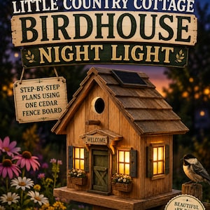 Build A Birdhouse Night Light