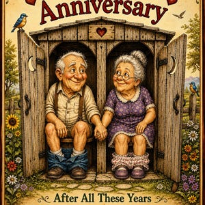 Digital Print Out - Happy Anniversary Do Everything Together