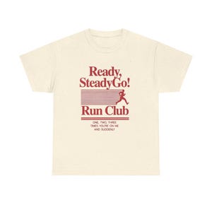 Ready Steady Go Run Club T-Shirt | Harry Styles Run Club Tee, Harry Styles Merch image 7