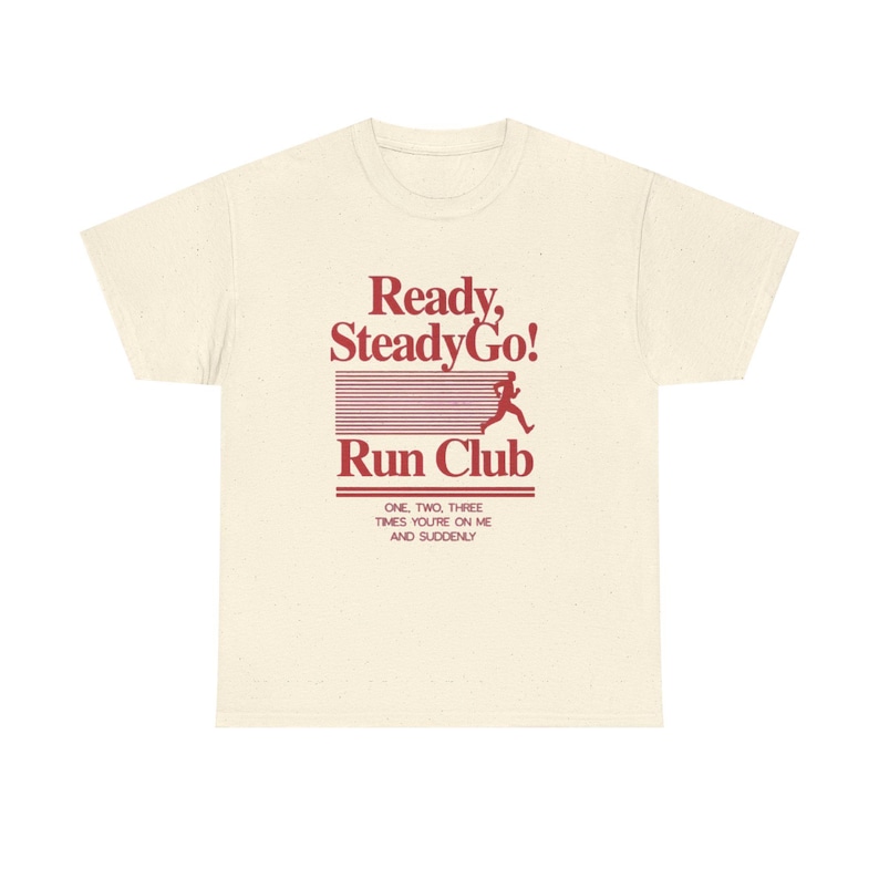 Ready Steady Go Run Club T-Shirt | Harry Styles Run Club Tee, Harry Styles Merch image 7
