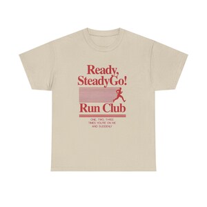 Ready Steady Go Run Club T-Shirt | Harry Styles Run Club Tee, Harry Styles Merch image 3