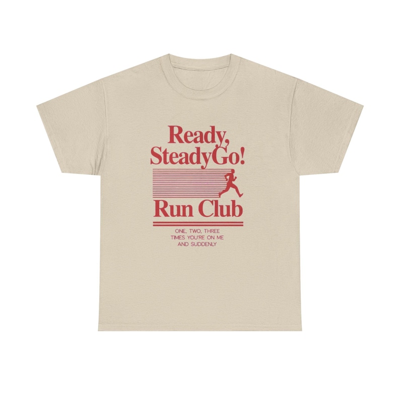 Ready Steady Go Run Club T-Shirt | Harry Styles Run Club Tee, Harry Styles Merch image 3