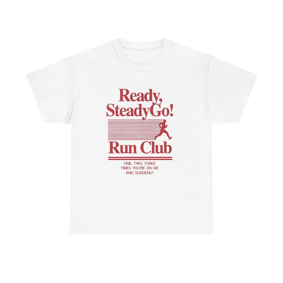 Ready Steady Go Run Club T-Shirt | Harry Styles Run Club Tee, Harry Styles Merch