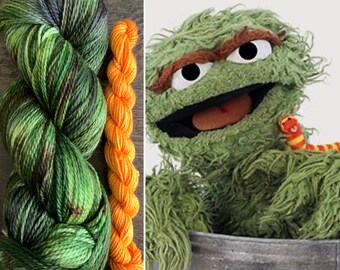 Hand Dyed Donegal DK Minis. 20g Mini Skeins Purchase 5+ receive discount Little Things CowlBeanie Sesame Street Inspired Donegals
