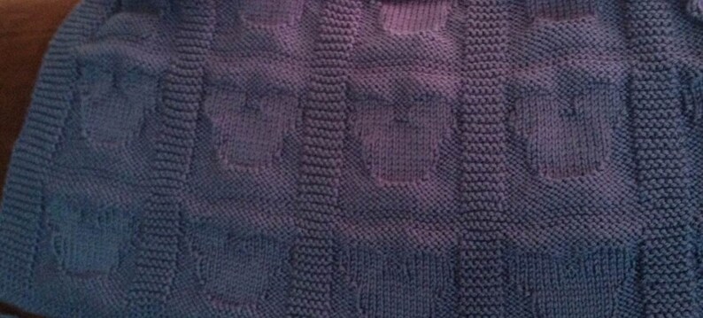 Hidden Mickey Pattern Hidden Mickey Knit Baby Blanket - PDF Pattern - Etsy