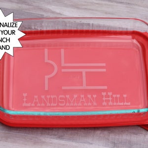 Personalized Ranch bake dish, Ranch Brand, livestock brand, House warming gift by Julies Homemade Jems image 2