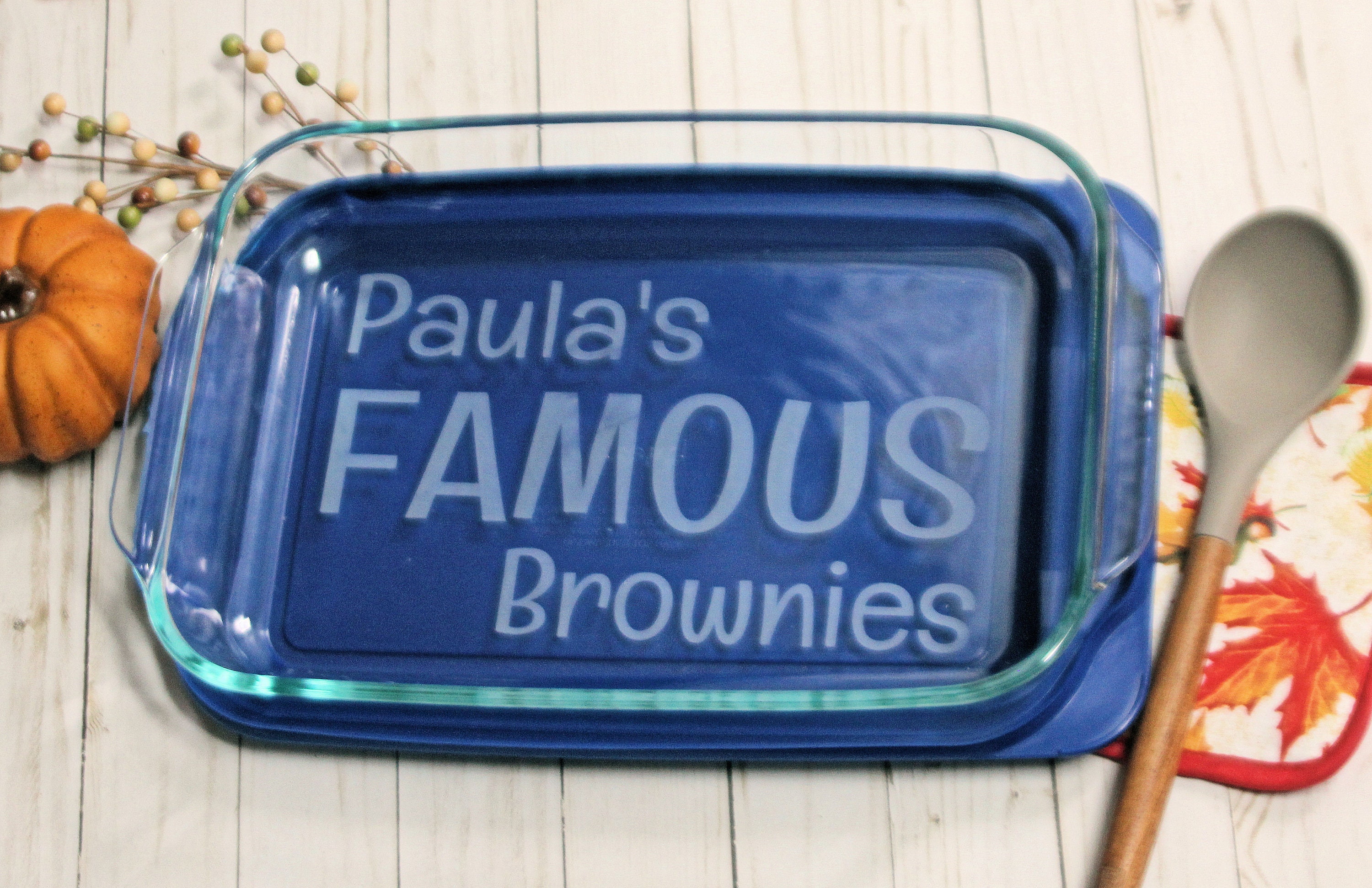 Personalized Casserole Dish, You Choose Your Wording, Custom Engraved  Baking Dish, Gift for Baker Custom, by Julies Homemade Jems 