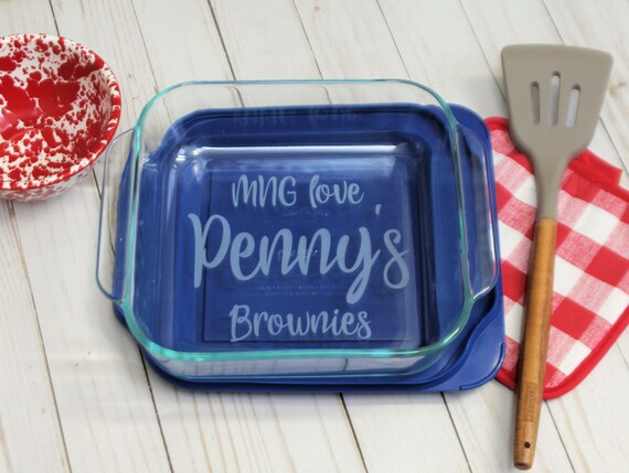 Personalized Casserole Dish, Thank You Gift, Custom Engraved, Gift for  Baker Custom, Bridal Shower Gift, Listing Not for a Custom Recipe 