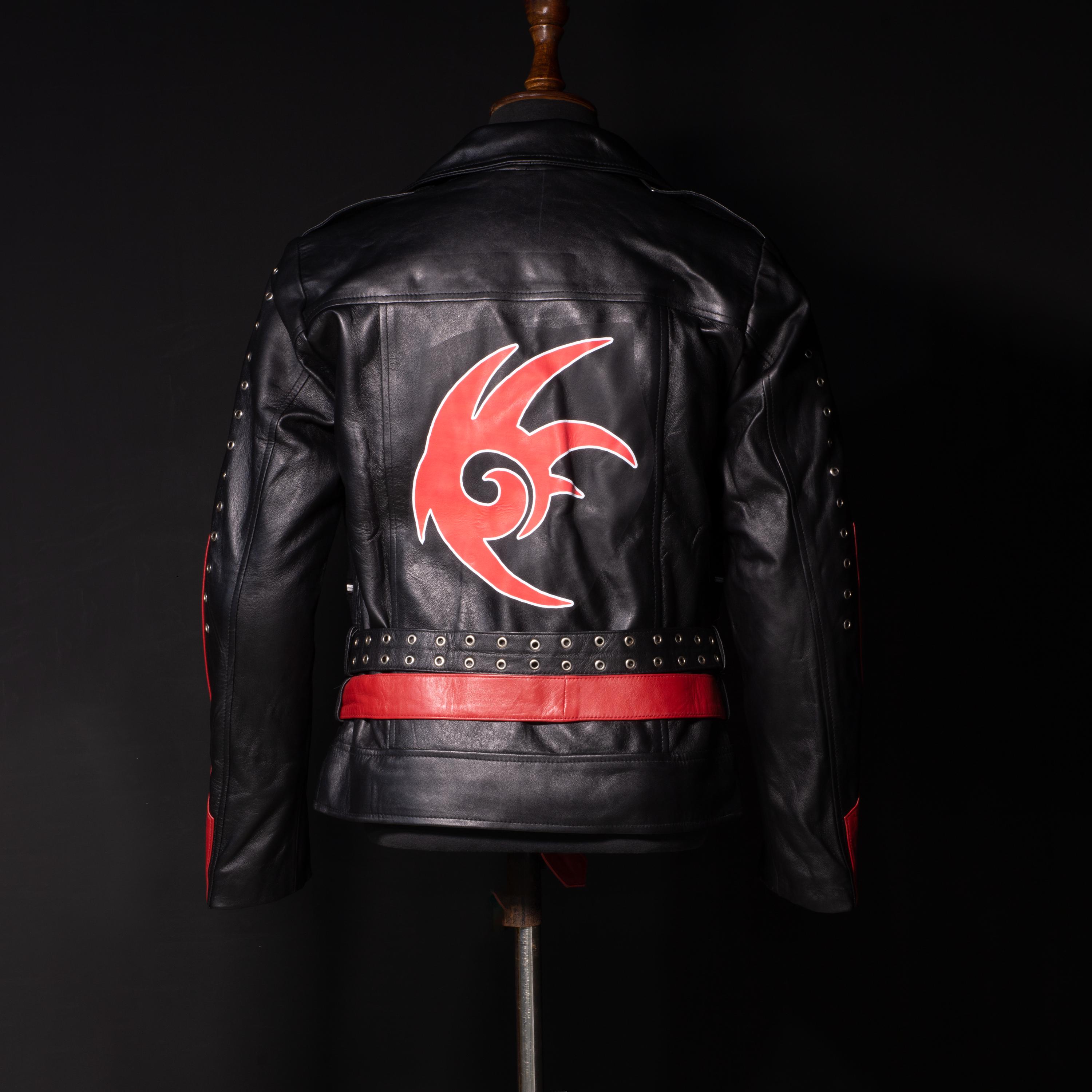 sonic the hedgehog　leather jacket Sonic The Hedgehog Shadow Black Leather Jacket | TLC