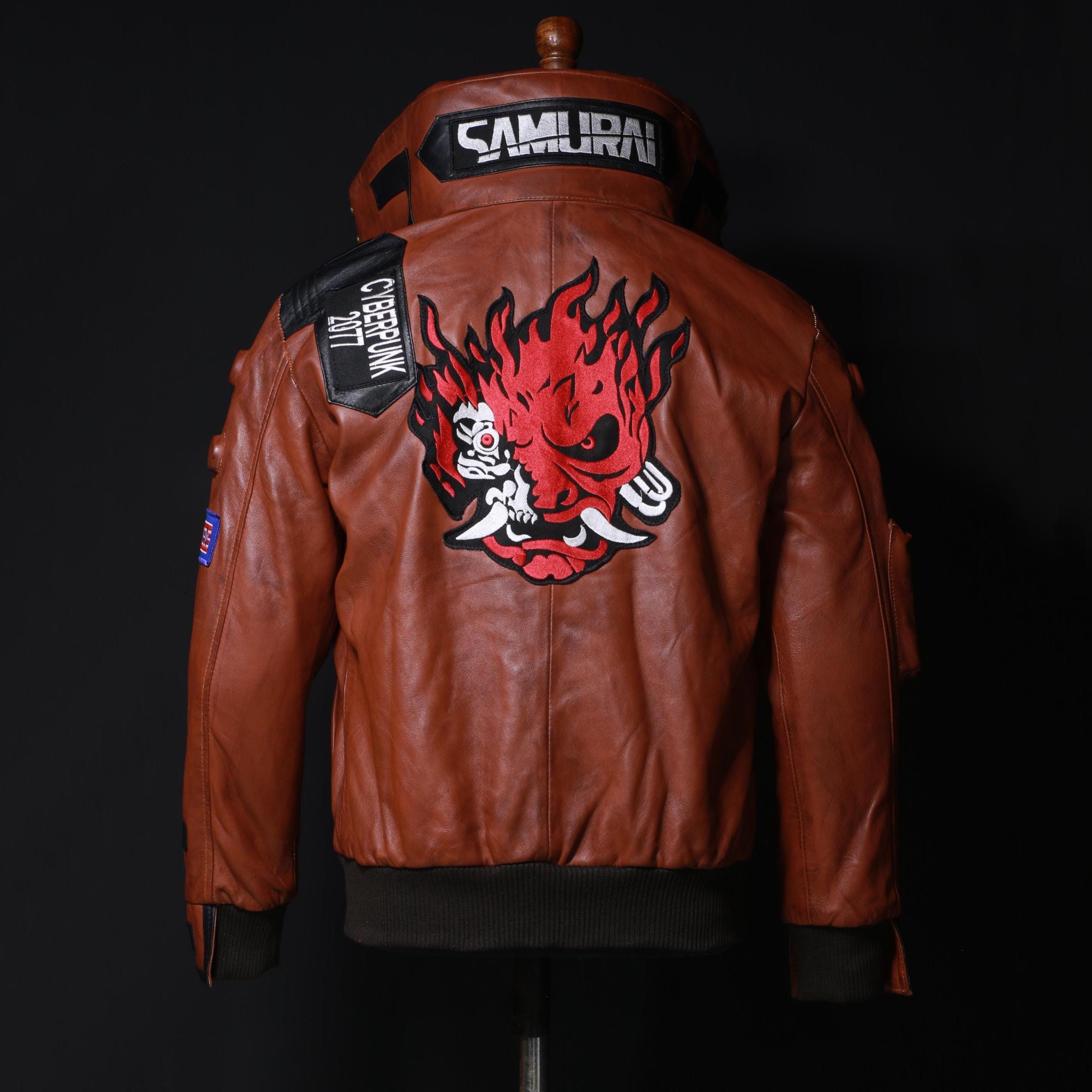 Cyberpunk 2077 v's jacket - Etsy Polska