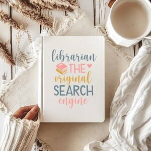 Bibliothekarin Das Original Suchmaschinen Journal | Bibliothekar Notizbuch | Einzigartiges Geschenk | Writer&#39;s Journal | Bullet Journal | Buch-Liebhaber-Geschenk