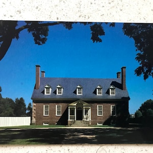 vintage Postcard - Gunston Hall, Lorton, Virginia - Photo de Dennis McWaters - Publié par Thurston Moore Country, Ltd., Madison, Tennessee