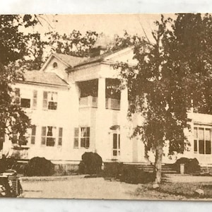 carte postale inutilisée vintage des années 1930 - Collingwood - Mount Vernon Memorial Highway - The River Farm, anciennement propriété du général George Washington
