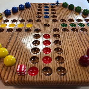 Special Edition Deluxe Aggravation/Ludo Game Board image 1