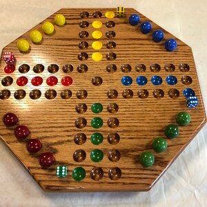 Special Edition Deluxe Aggravation/Ludo Game Board image 2