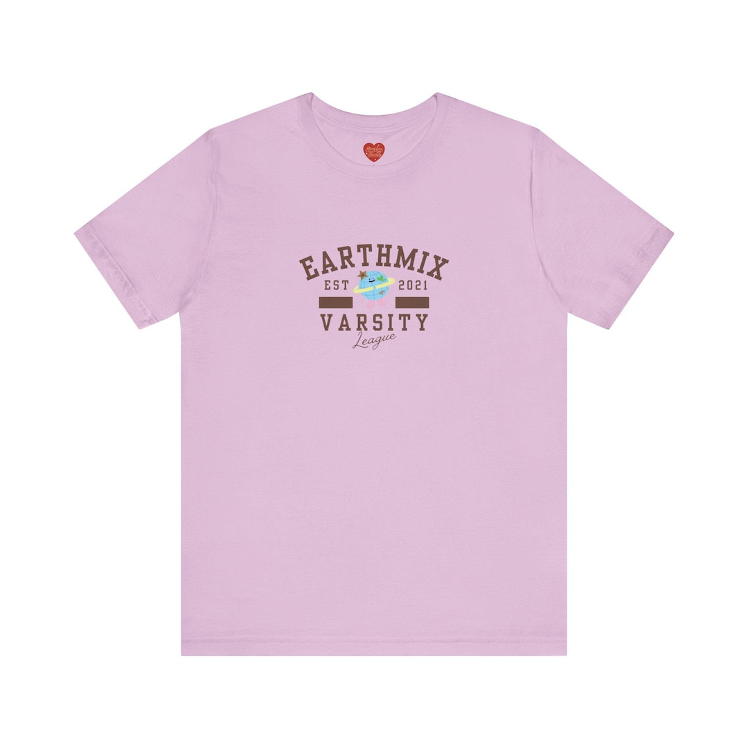 EarthMix Mr. Saturnworld バーシティスタイル ユニセックス Tシャツ