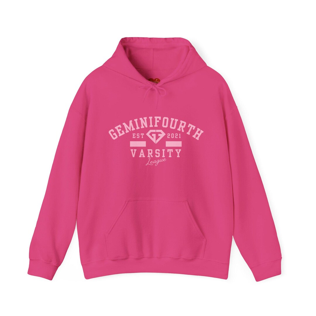 Geminifourth Logo Varsity Style Unisex Heavy Blend Hooded