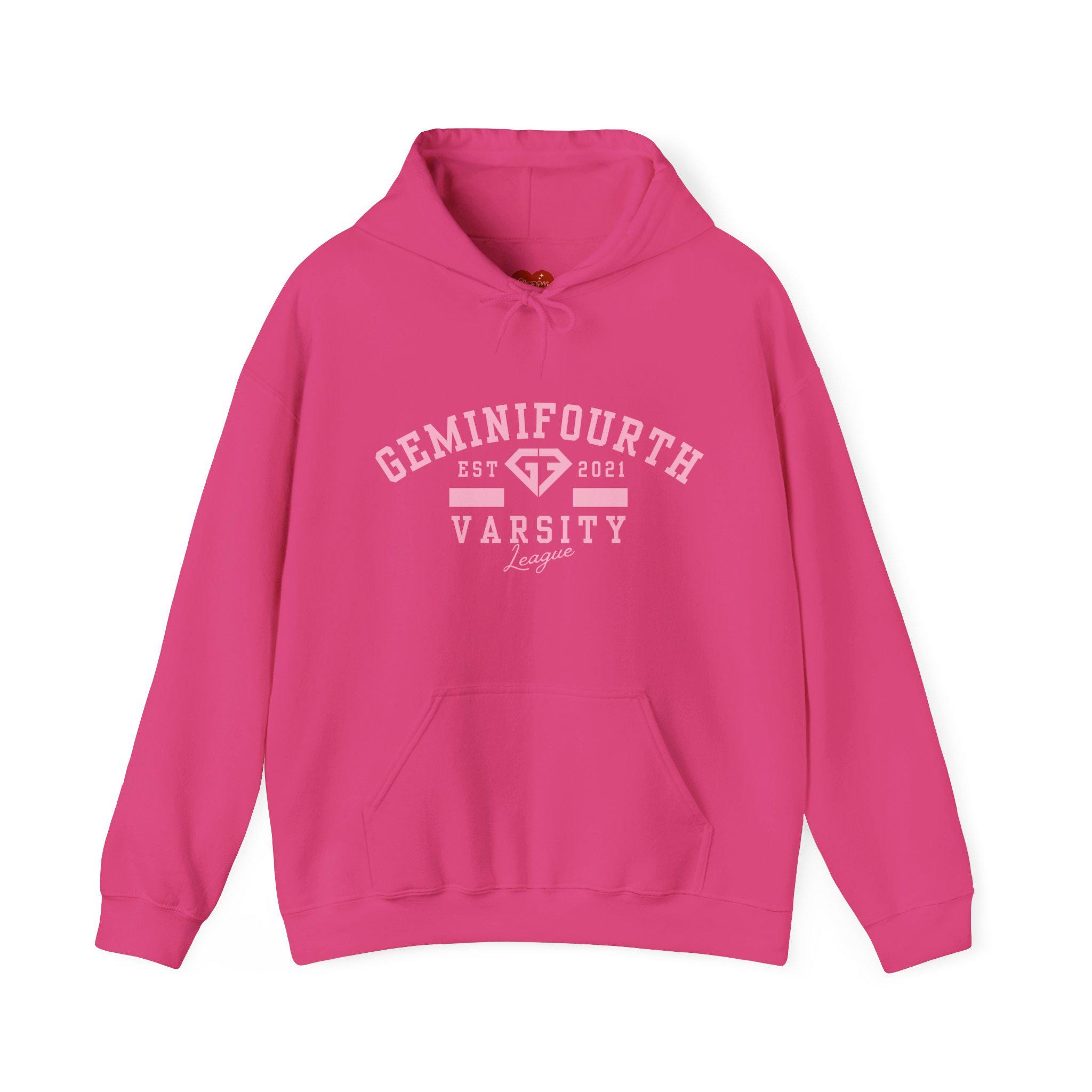 Geminifourth Logo Varsity Style Unisex Heavy Blend Hooded