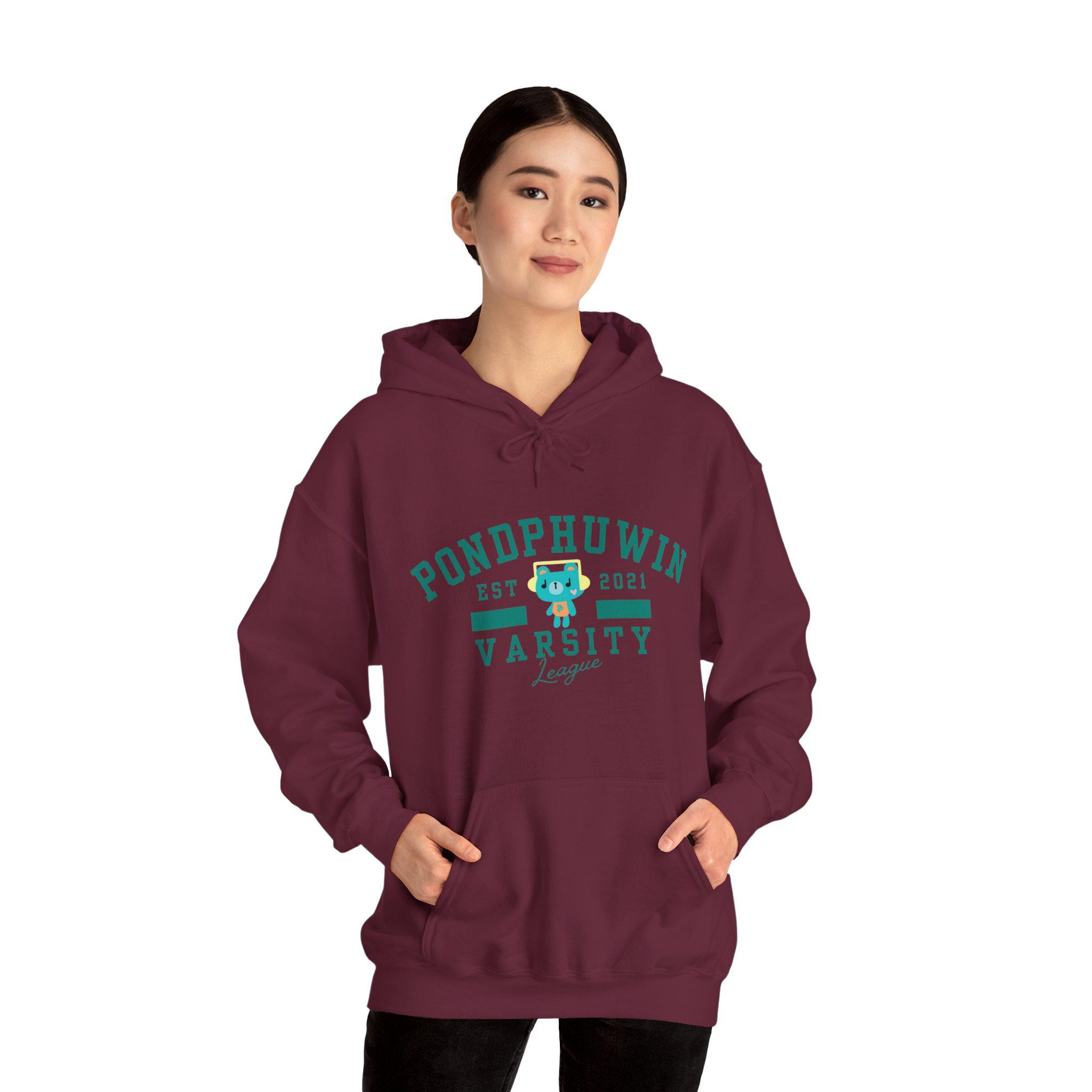 Pondphuwin Permpoon Varsity Style Unisex Heavy Blend Hooded