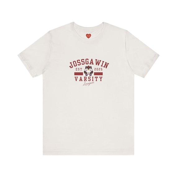 Jossgawin Guinzly Varsity Style Unisex Tee, Short Sleeve, Thai BL