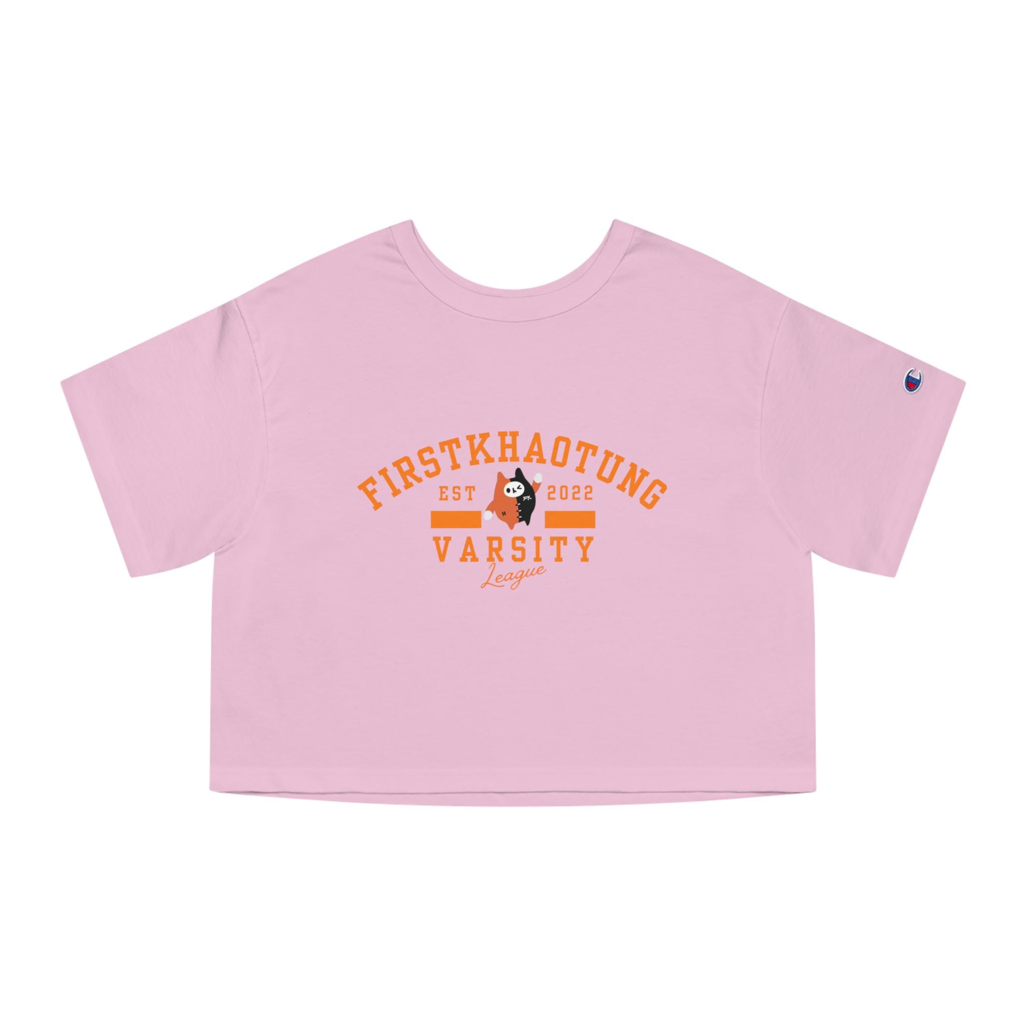 firstkhaotung Tシャツ YUZUMUMU Firstkhaotung Yuzu Mumu Varsity Style Unisex Tee, Short