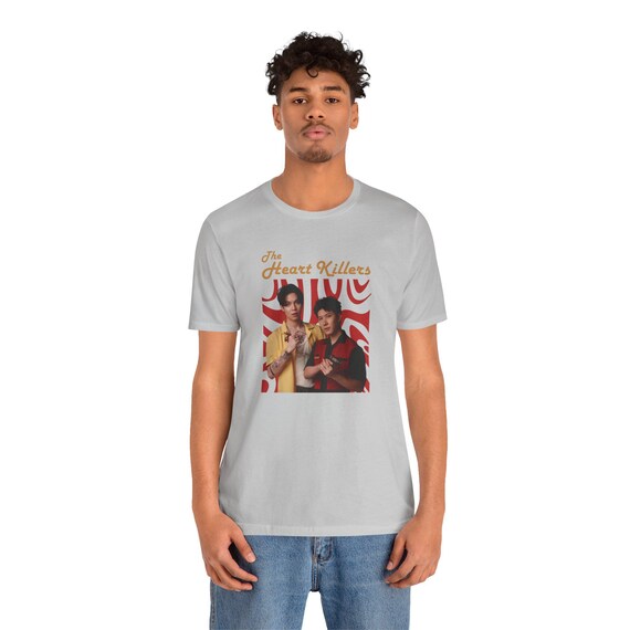 The Heart Killers the Series Retro Style Unisex Tee, Short Sleeve 