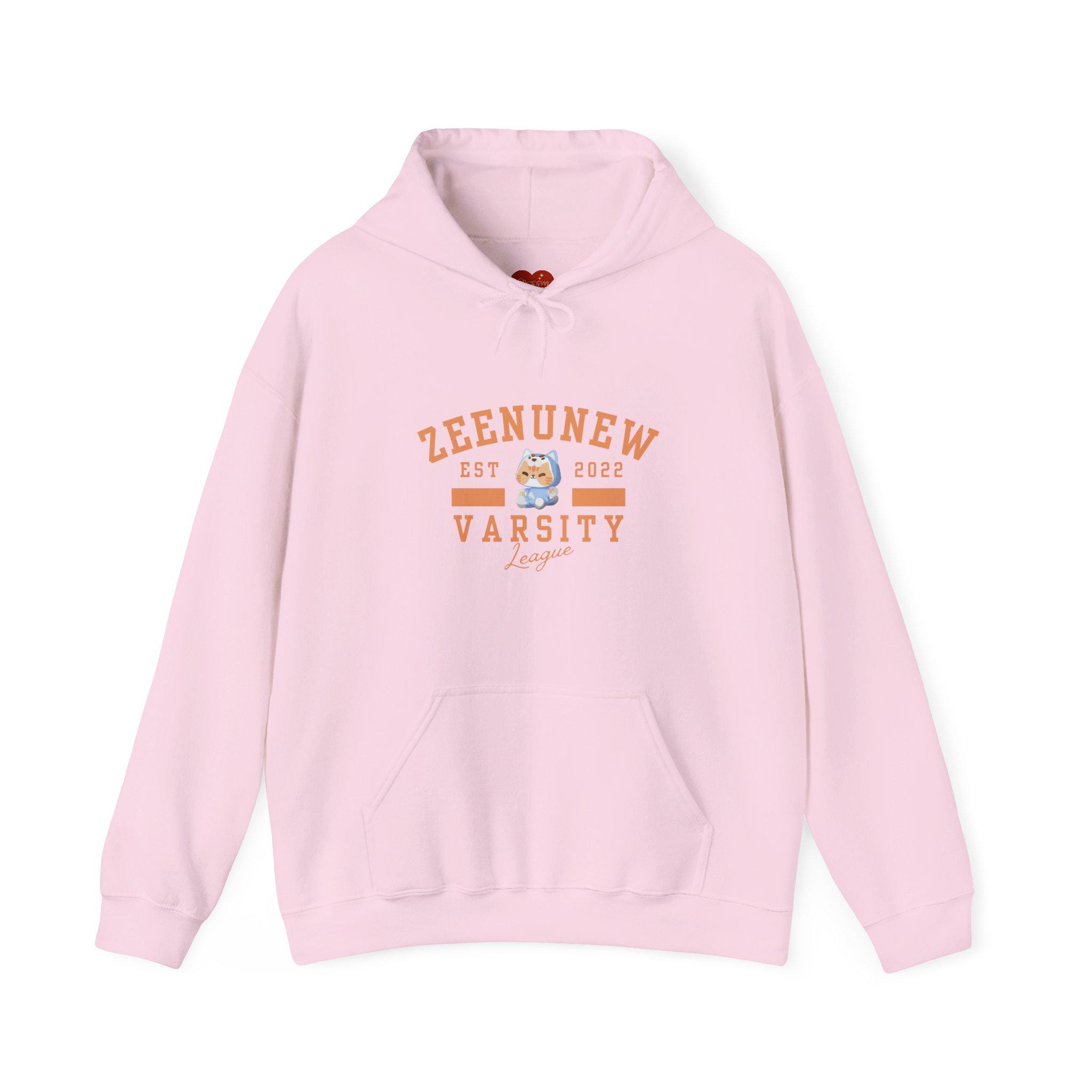 zeenunew パーカー Zeenunew Nongzon Mascot Varsity Style Unisex Heavy Blend Hooded