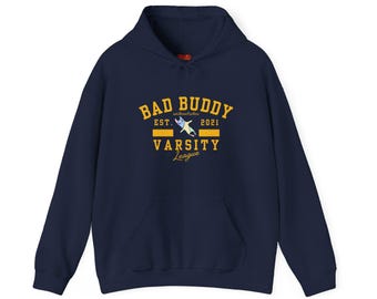 Bad Buddy Varsity-stijl, uniseks sweater met capuchon, Thaise BL-serie, OhmNanon