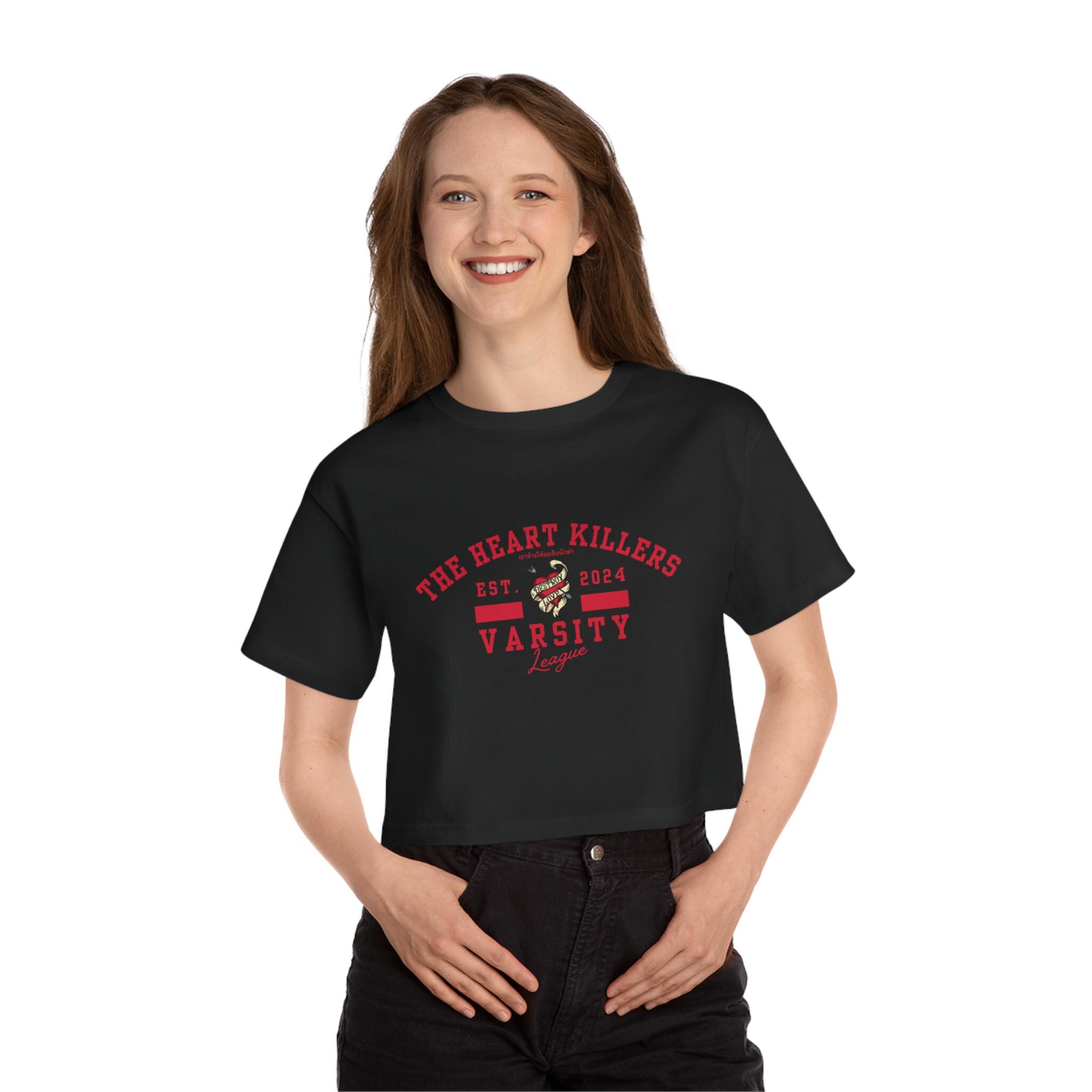 The Heart Killers Champion Women's Cropped T-shirt,varsity