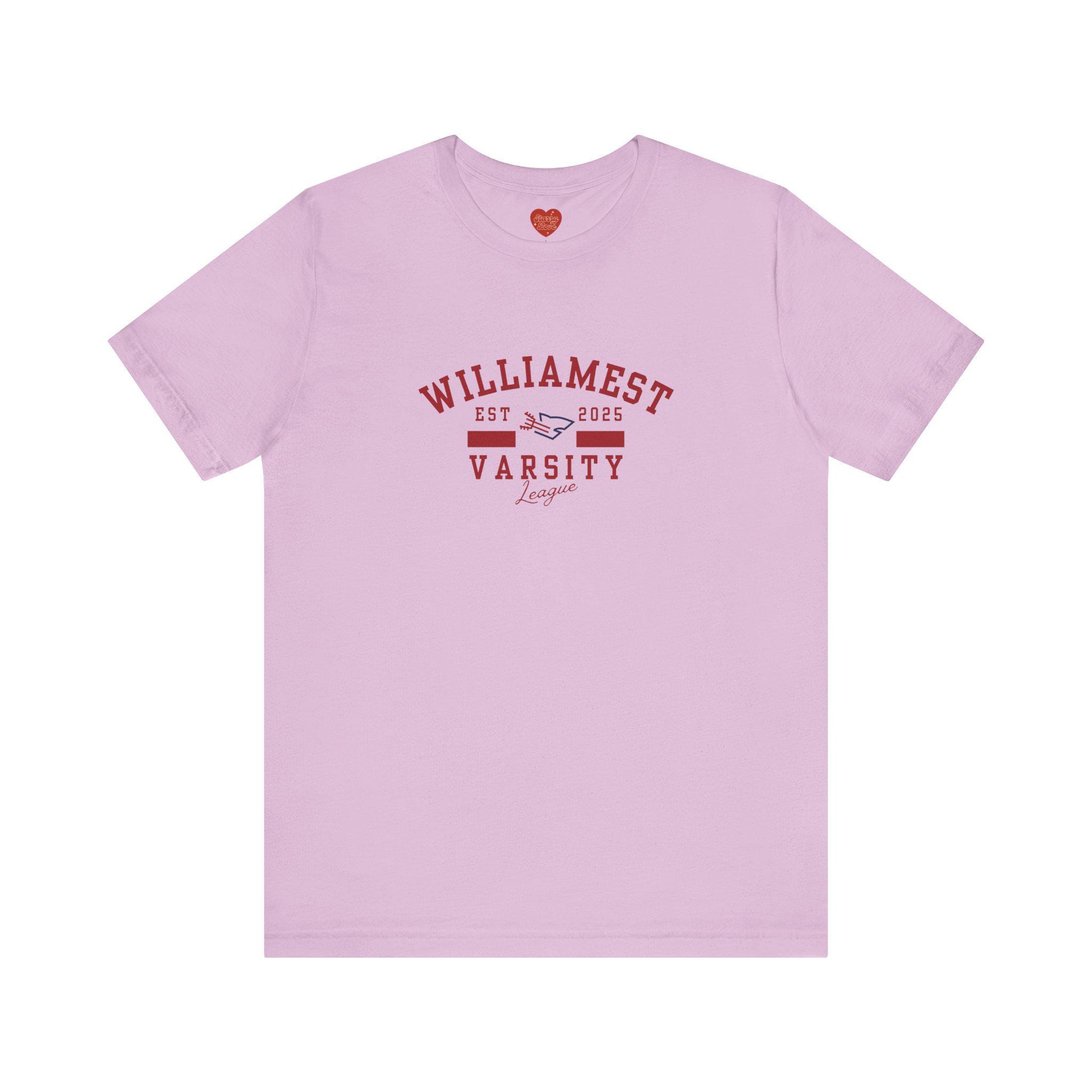 Williamest Logo Varsity Style Unisex T-shirt, Thai BL - Etsy