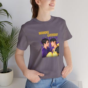 Wandee Goodday the series Retro Style Unisex Tee, Short Sleeve, Thai BL, GreatInn