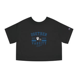 2gether series Champion Women&#39;s Cropped T-Shirt,Varsity Style, BL Thai, BrightWin