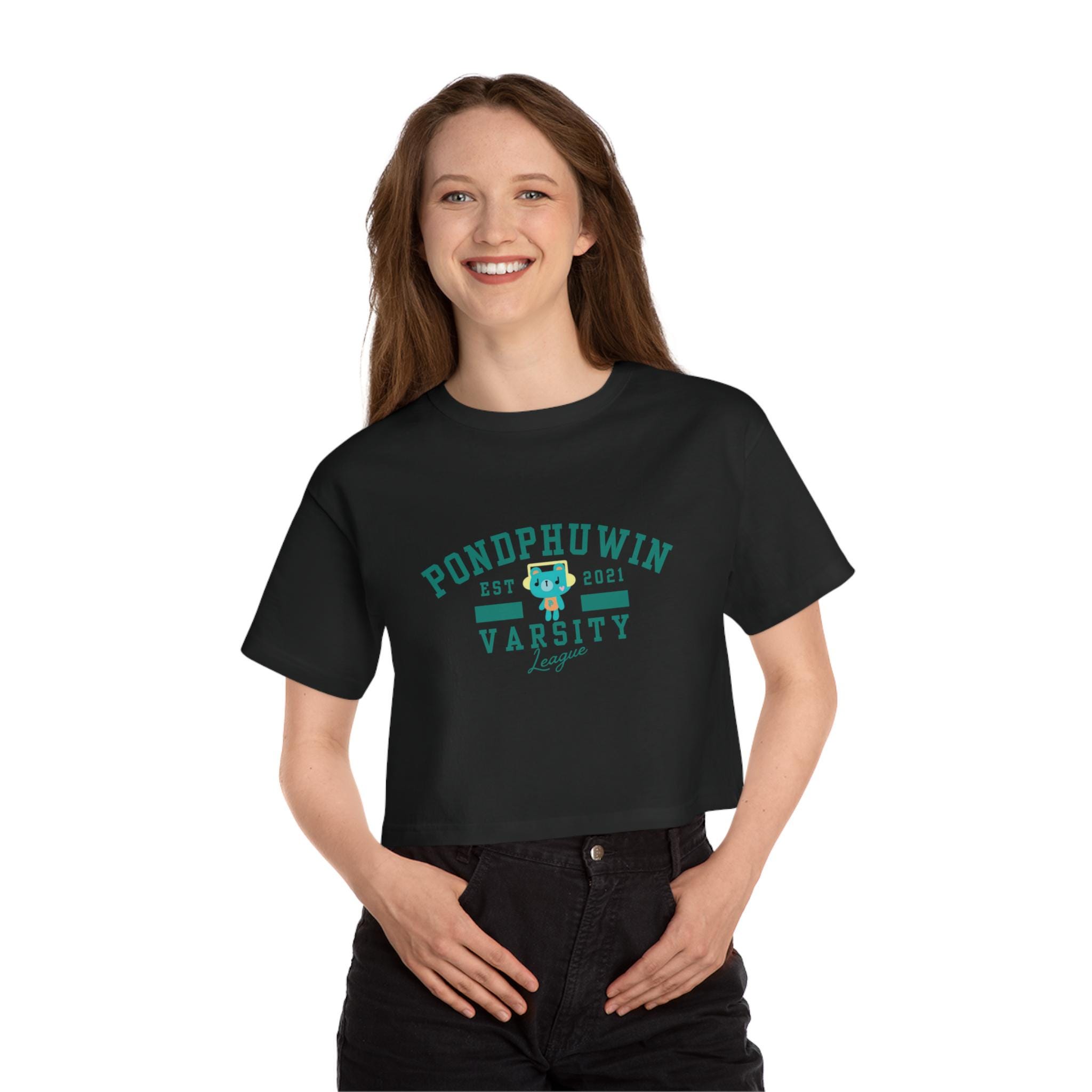 Pondphuwin Permpoon Champion Women's Cropped T-shirt, Varsity