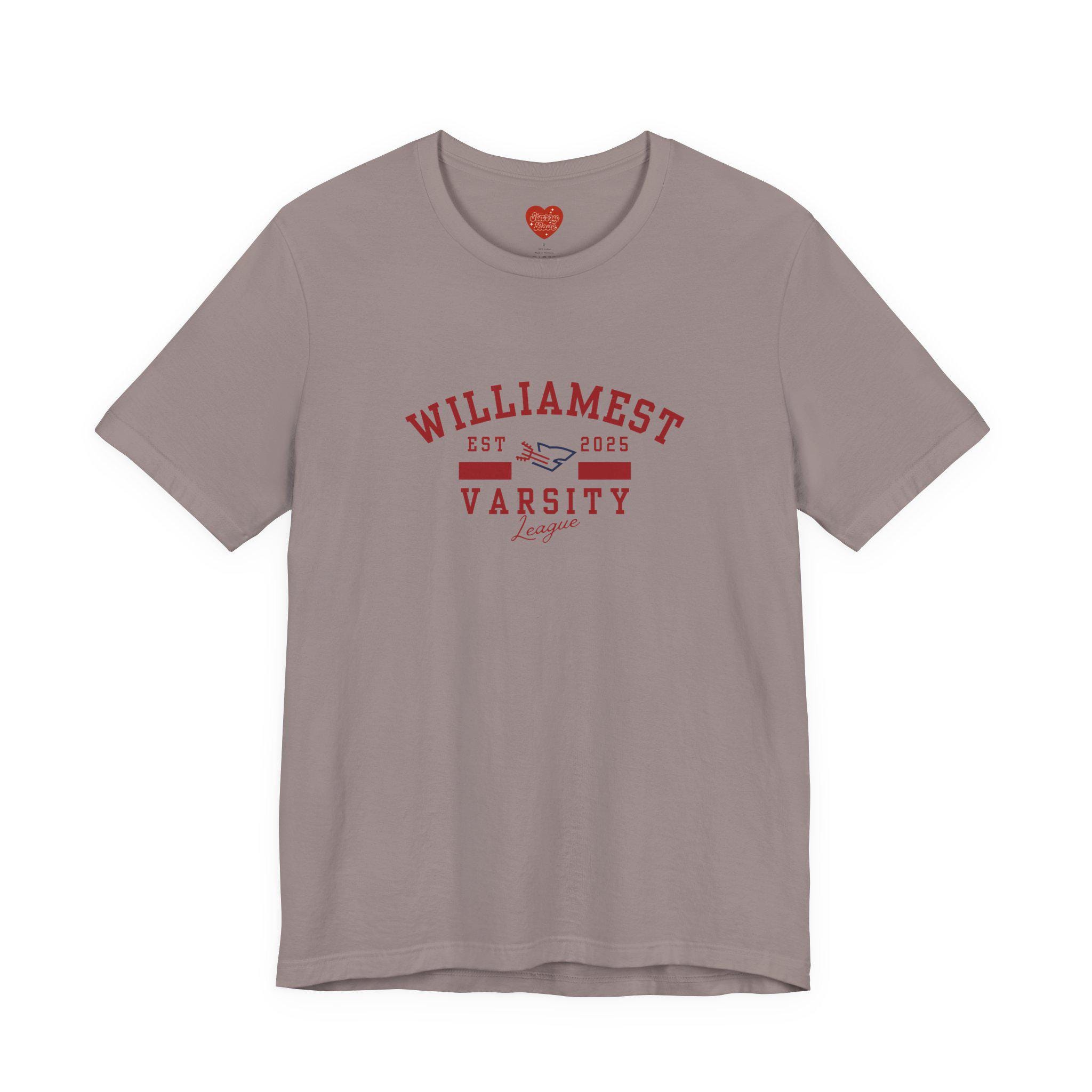 Williamest Logo Varsity Style Unisex T-shirt, Thai BL - Etsy