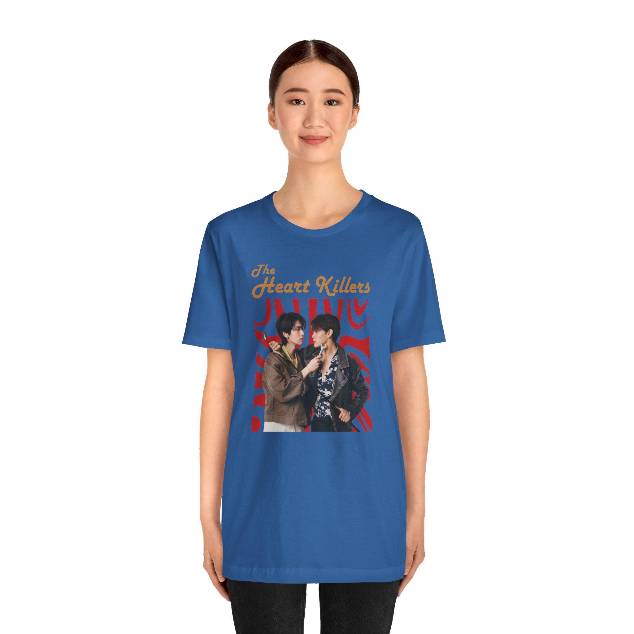 The Heart Killers the Series Retro Style Unisex Tee, Short